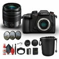 thumbnail image 1 of Panasonic Lumix GH5 II Mirrorless Camera with 12-60mm F/3.5-5.6 Lens (DC-GH5M2K) Bundle Including: Lens Pouch, 3-Piece Filter Kit, Battery, Battery Charger, Full Cleaning Kit, More Accessories, 1 of 7