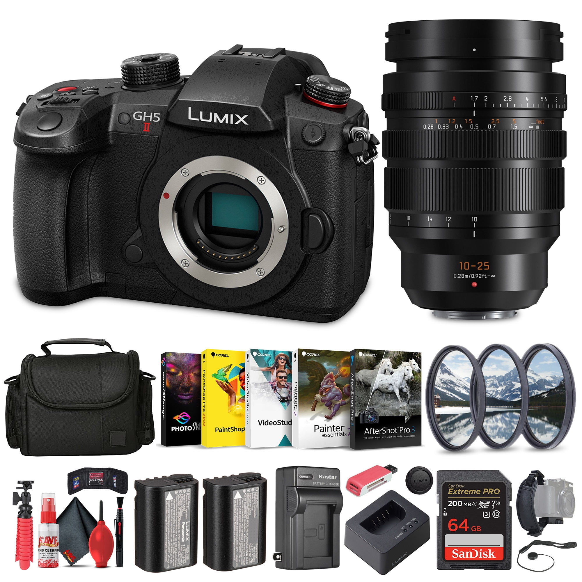 Gh5 Lumix G9 10 Bit Panasonic Lumix GH5 II Mirrorless Camera (DC