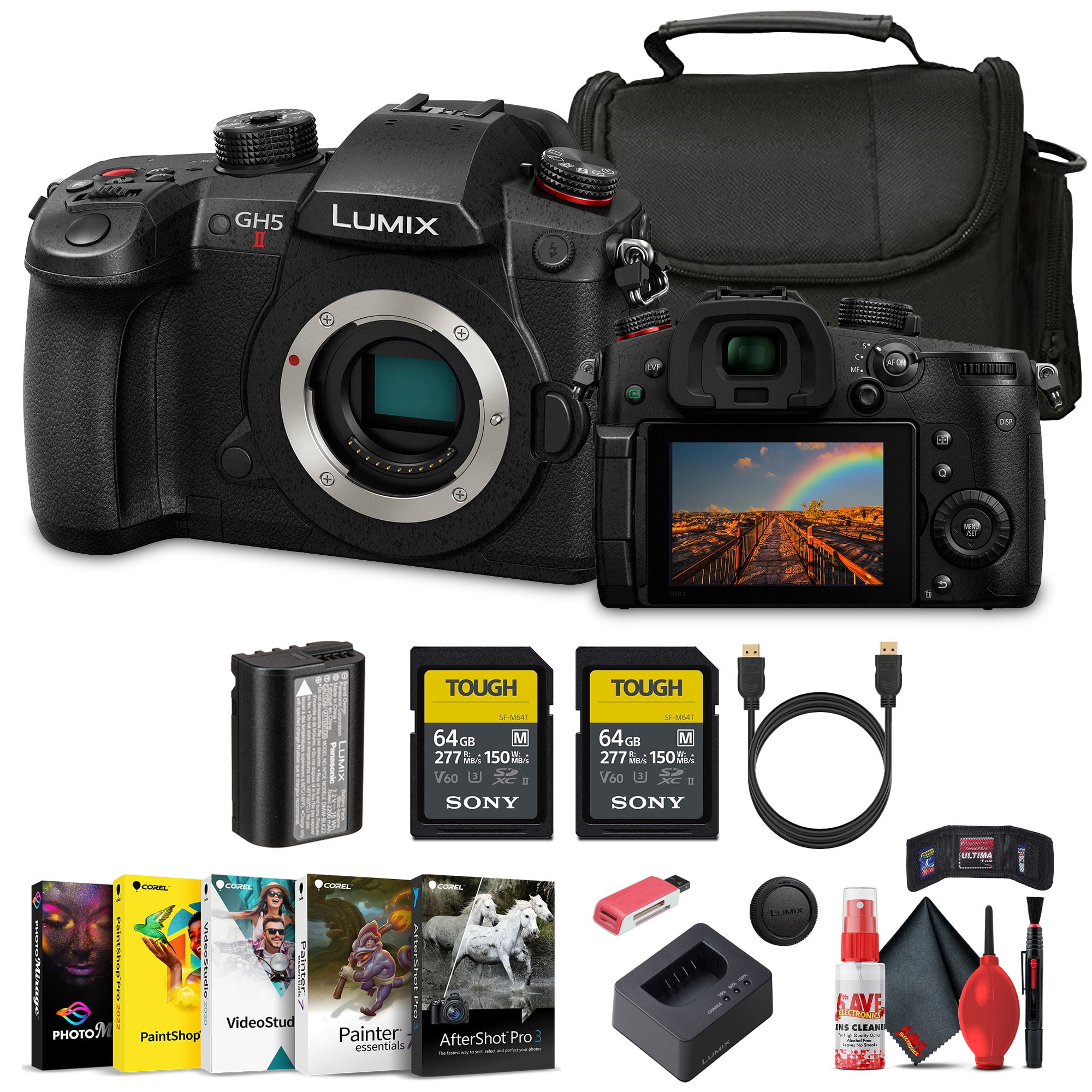 Panasonic Lumix GH5 II Mirrorless Micro Four Thirds Camera (DC