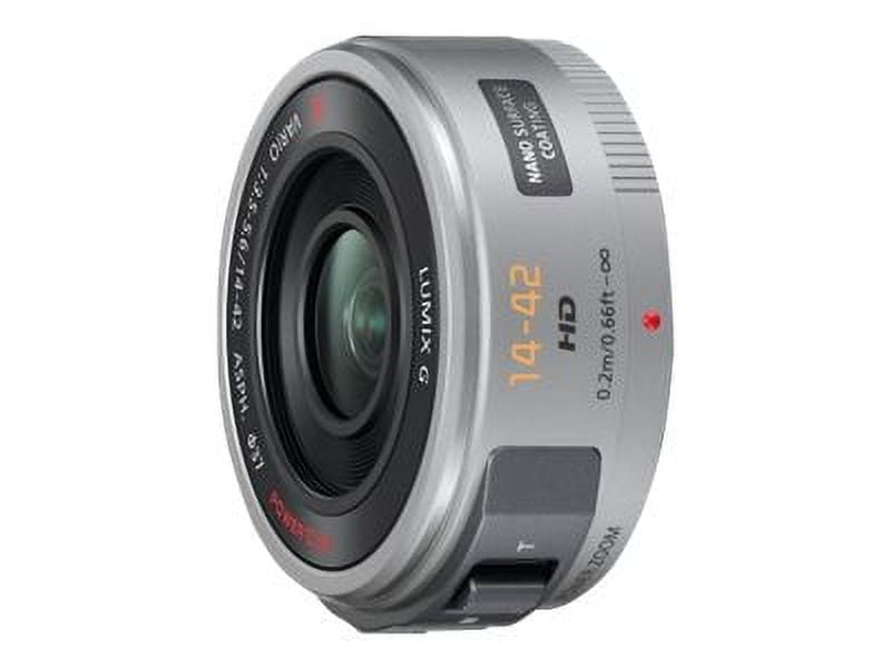 Panasonic Lumix H-PS14042S, 14 mm to 42 mm, f/22, f/5.6, Zoom Lens for  Micro Four Thirds