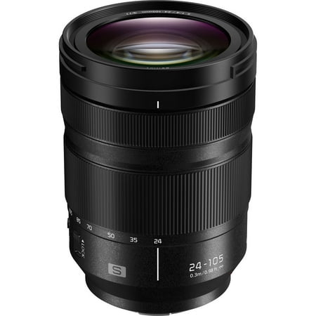 LUMIX S 24-105mm F4 Standard Zoom Lens for Panasonic LUMIX S Series Cameras, S-R24105