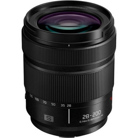 Panasonic - LUMIX Full Frame Camera Lens, S 28-200mm F4-7.1 MACRO