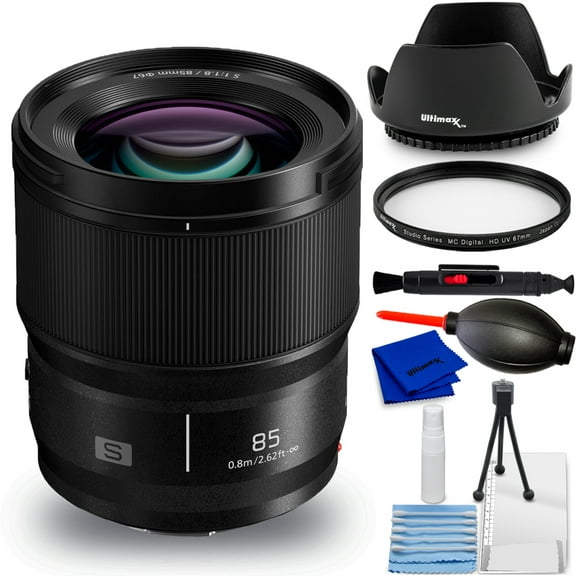 Panasonic Lumix S 85mm f/1.8 Lens Bundle 1