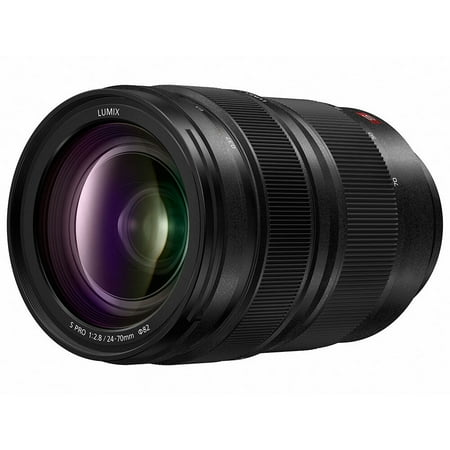 Panasonic - LUMIX S Pro 24-70mm F2.8 Interchangeable L-Mount Compatible Lens for Lumix S Series Cameras - Black