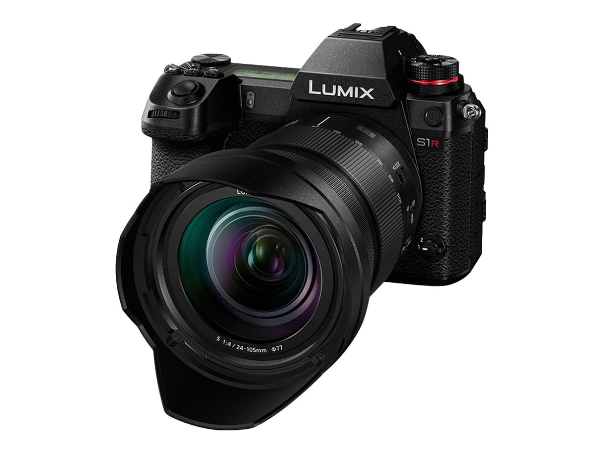 Panasonic Lumix S1RM - Digital camera - mirrorless - 43.7 MP - Full Frame - 4K / 60 fps - 4.4x optical zoom 24-105mm F4 Macro O.I.S. lens - Wi-Fi, Bluetooth