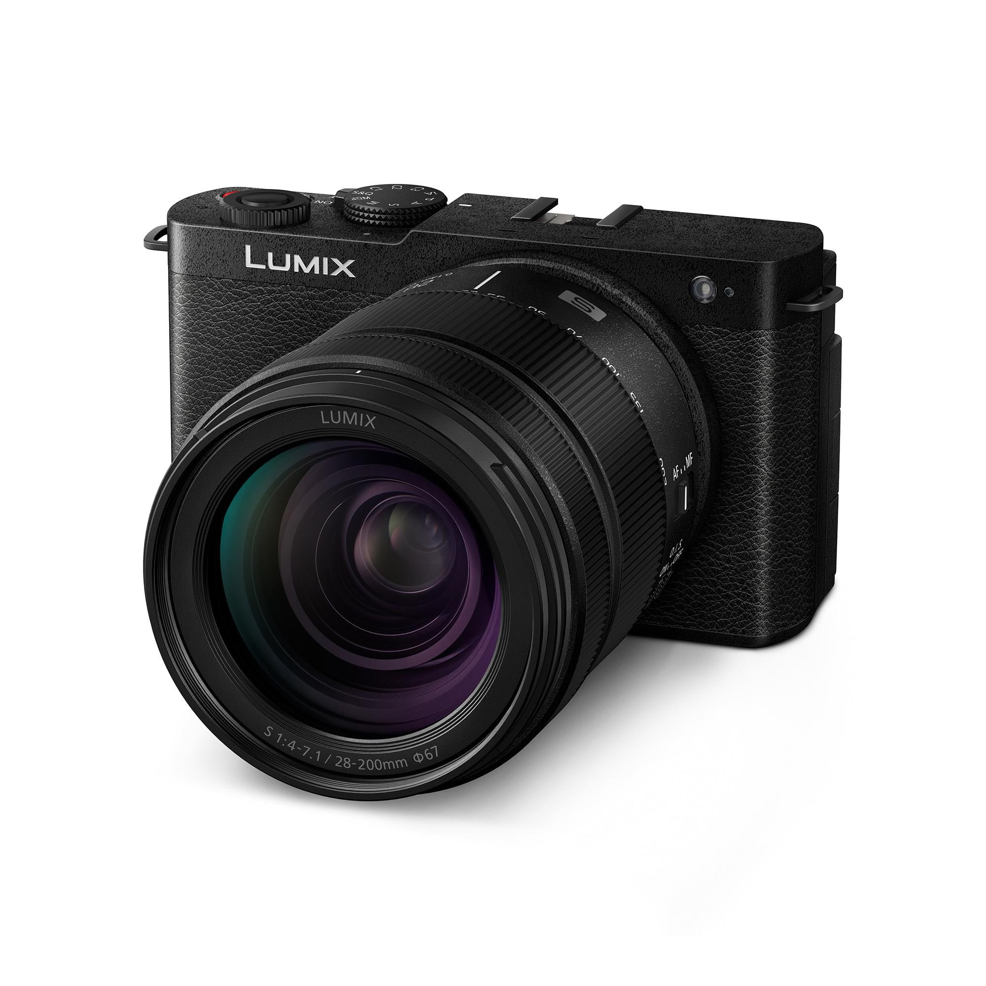 Panasonic Lumix S9N Full-Frame Compact and Lightweight Body Mirrorless Camera for Social Media and Travel with Lumix S9 28-200mm Lens Kit (Black)