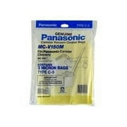 Panasonic MC-V150M - Bag - for vacuum cleaner - for Panasonic MC-CG901, MC-CG902, MC-V9610, MC-V9620, MC-V9635, MC-V9640, MC-V9647