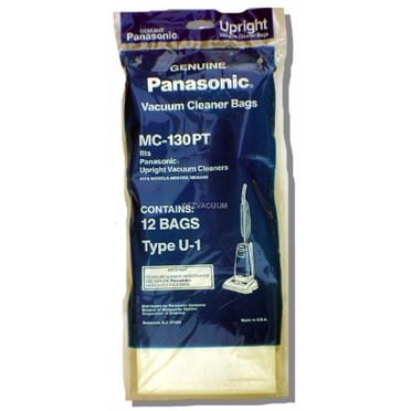 3-Pack HEPA Vacuum Bags – Fits Panasonic Style U, U3, U6, U12 & More (EnviroCare A816)