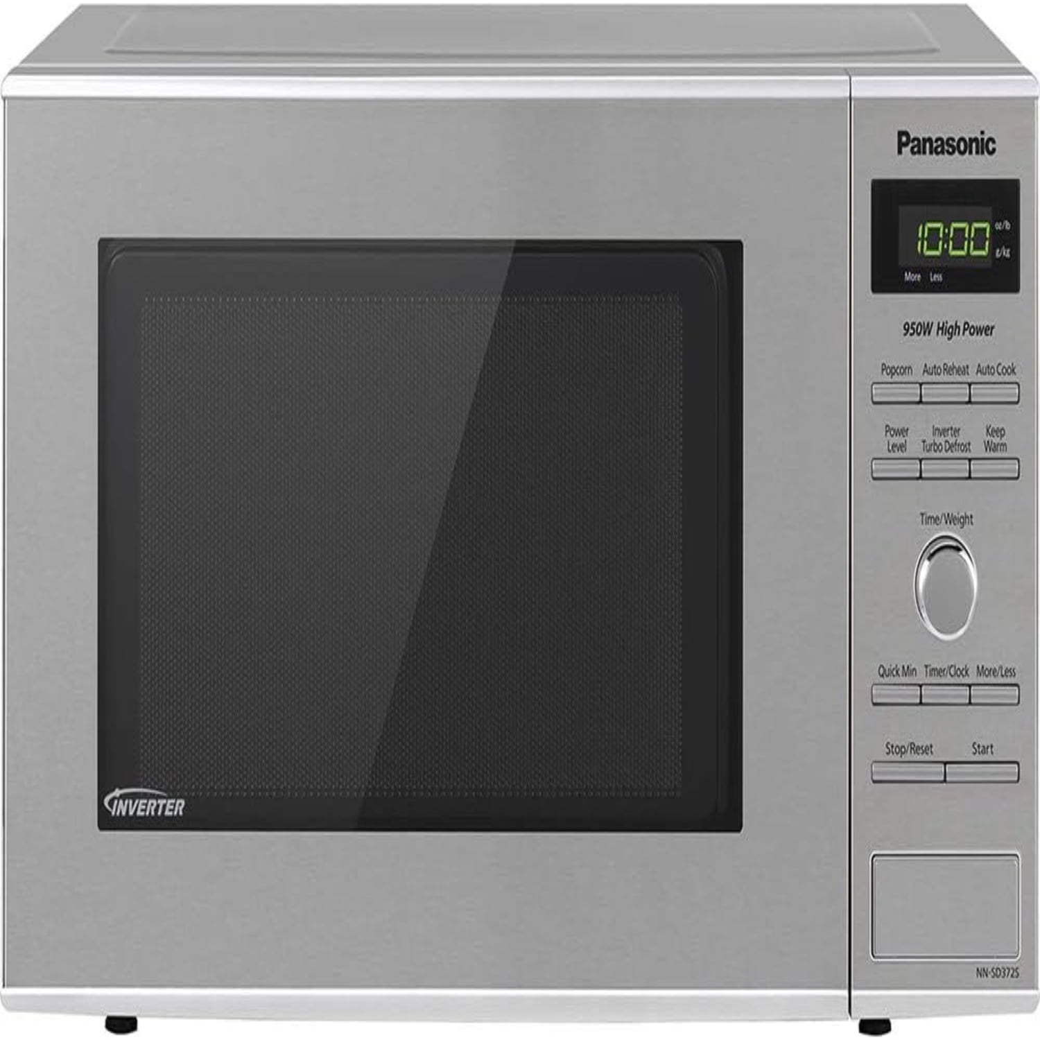 Panasonic Microwave Oven NNSD372S Stainless Steel Countertop/BuiltIn
