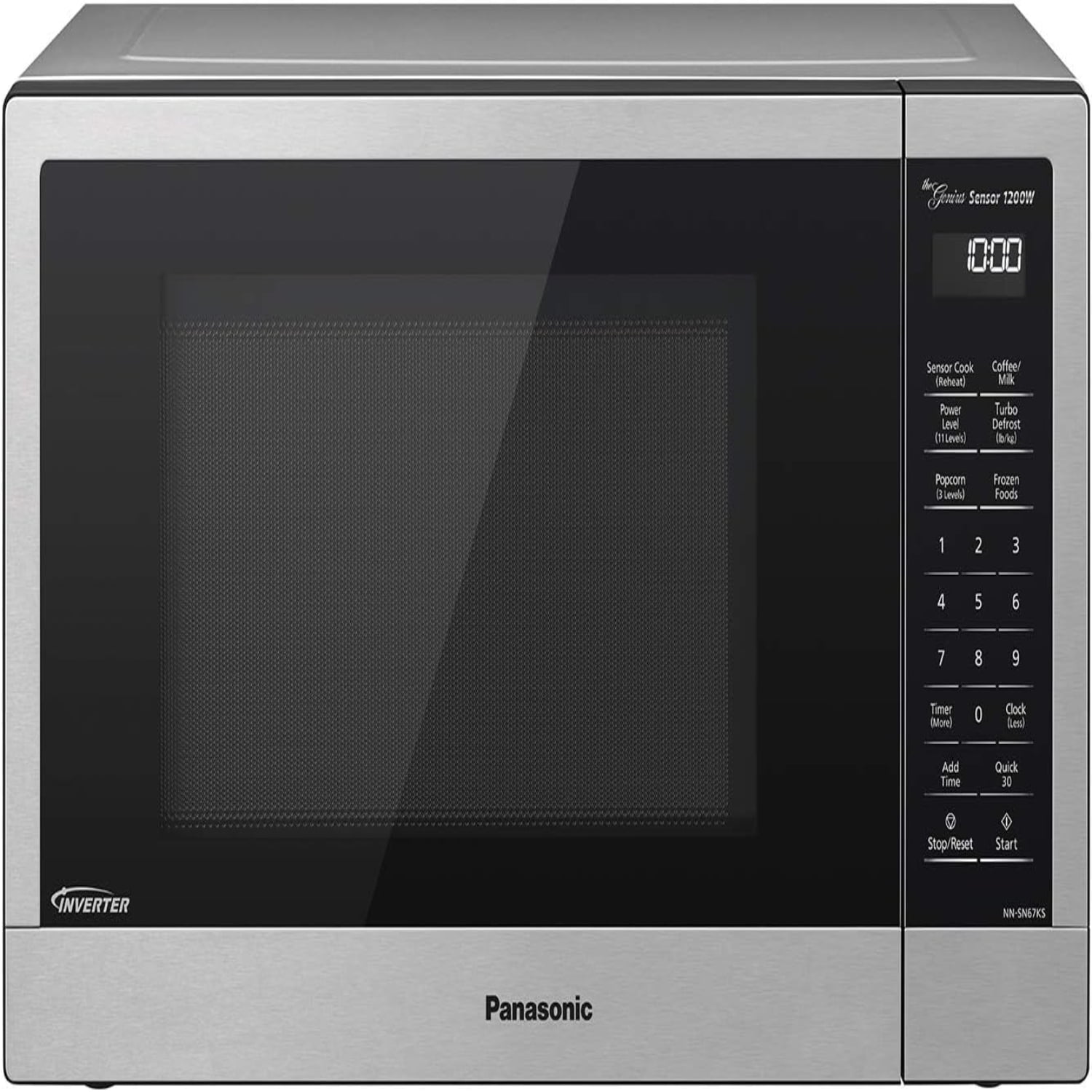 Panasonic Microwave Oven NNSN686S Stainless Steel Countertop/BuiltIn