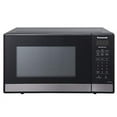 thumbnail image 1 of Panasonic NN-SB438S Compact Microwave Oven, 0.9 cft, Black Stainless Steel, 1 of 7