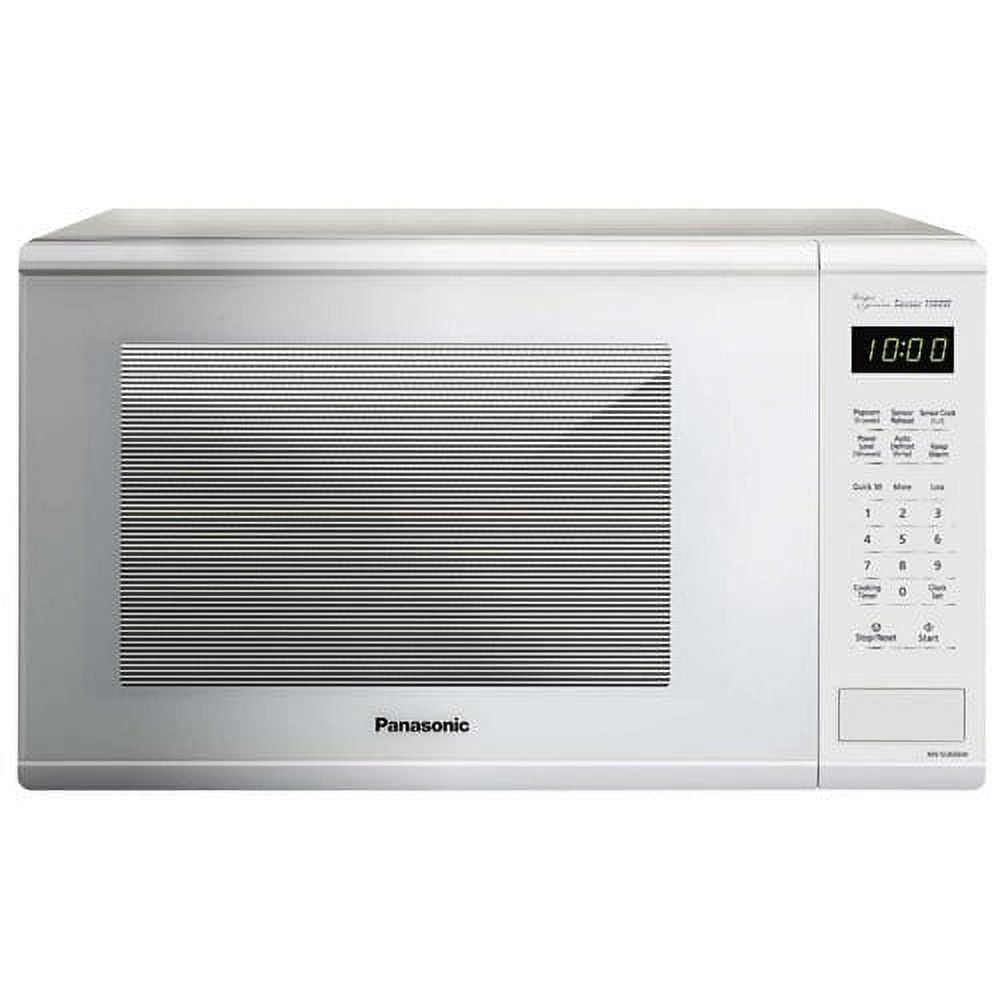 Panasonic NNSU656W Countertop Microwave Oven With Child Lock1.3 Cu