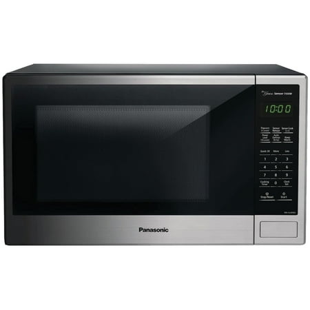 Panasonic NN-SU696S 1.3 Cu. Ft. 1100W Countertop Microwave Oven Genius Sensor, Stainless Steel