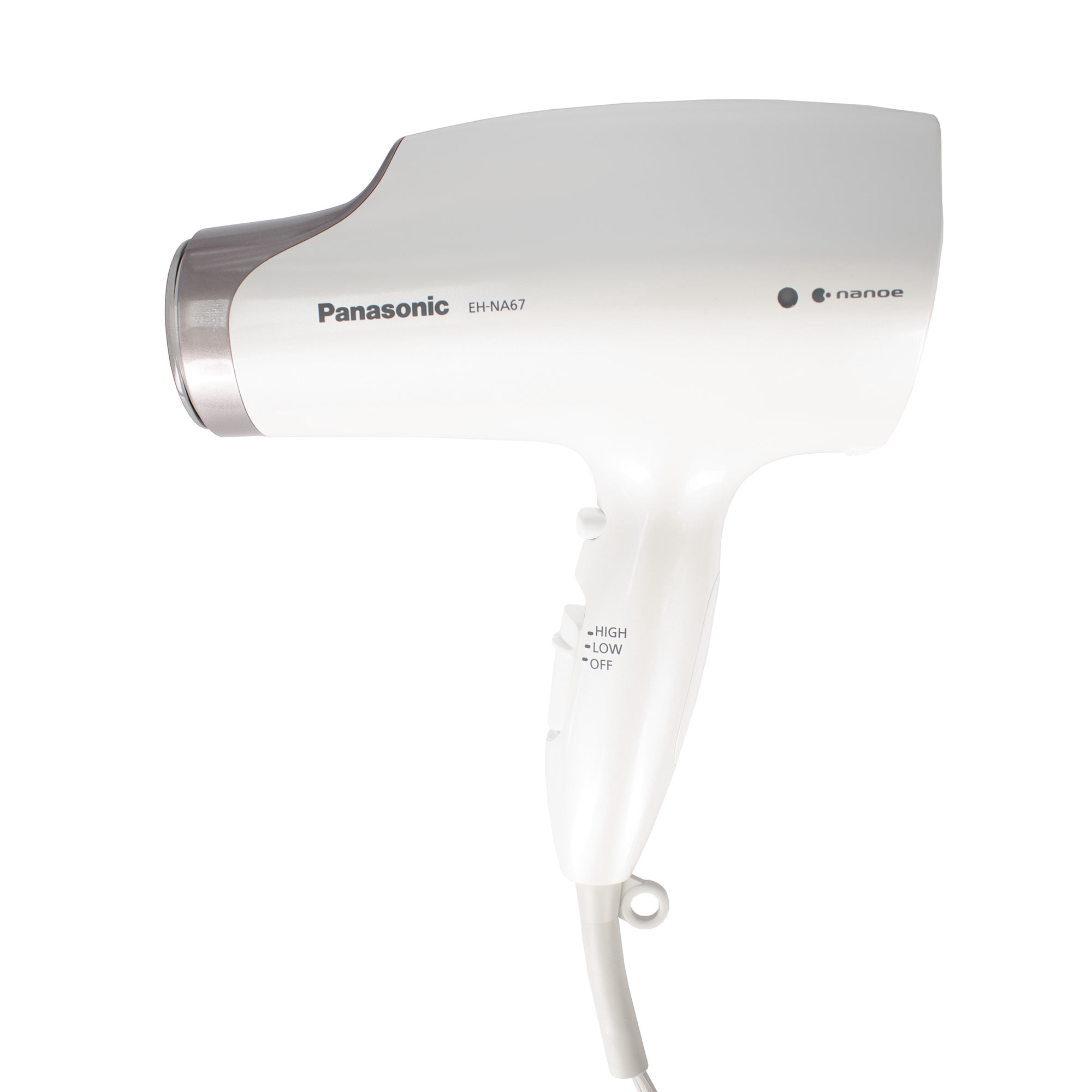 Panasonic Nanoe Salon Hair Dryer EH-NA67-W, Oscillating QuickDry