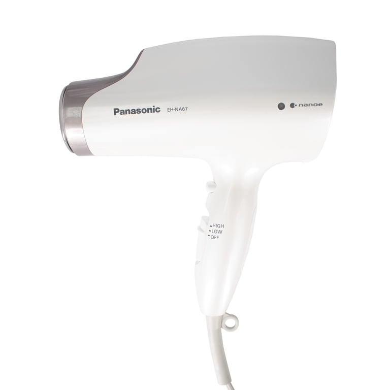 Panasonic EH-NA0U ヘアドライヤー シルバー Panasonic nanoe™ Hair Dryer with 3 Styling Attachments including