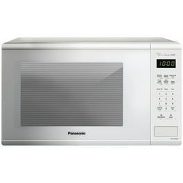 Panasonic - ミア Panasonic 1.3 cu. ft. 1100W Countertop Microwave Oven with