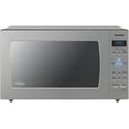 thumbnail image 1 of Panasonic Oven with Cyclonic Wave Inverter Technology, 1250W, 2.2 cu.ft. Countertop Microwave with Genius Sensor One-Touch Cooking – NN-SD975S (Stainless Steel/Silver), Stainless, 1 of 21
