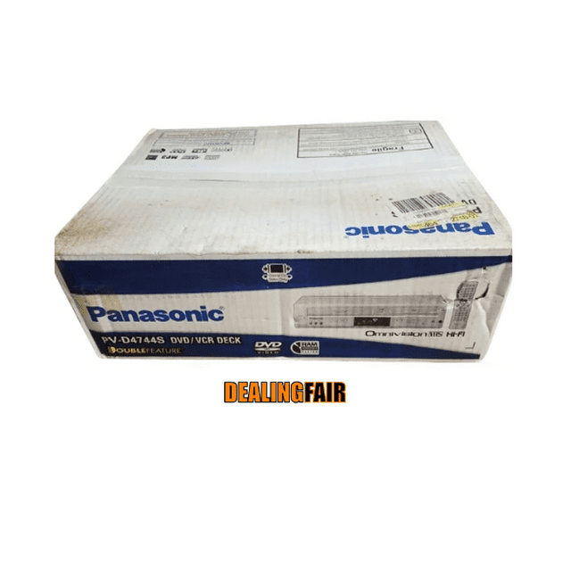 Panasonic PVD4744S DVD VCR VHS Combo Player (New)