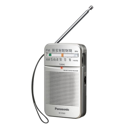 Panasonic Portable Pocket AM/FM Radio, RF-P50