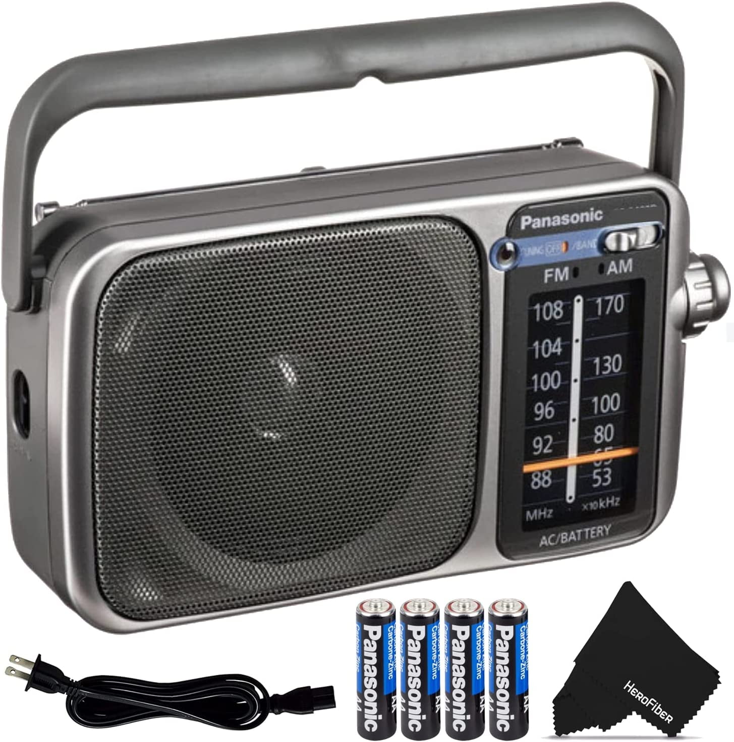 Radio Moderne Radio-Pilotée Avec Batterie - Modèle AMS 5130 - Design Épuré Et Fonction Réveil