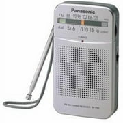 Panasonic RF-P50 Battery Pocket-Size Portable AM/FM Radio, Silver