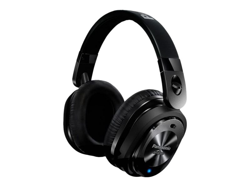 Panasonic RP-HC800-K - Headphones with mic - full size - wired - 3.5 mm jack - black
