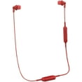 thumbnail image 1 of Panasonic RP-HJE120B-R ErgoFit In-Ear Earbud Headphones with Bluetooth (Red), 1 of 7
