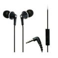 thumbnail interactive-video image 1 of Panasonic ErgoFit Earbud Headphones with Microphone and Neodymium Drivers, RP-TCM125 (Black), RP-TCM125-K, 1 of 6