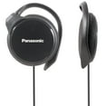 thumbnail image 1 of Panasonic RPHS46 Black Clip Lightweight Stereo Wired On Ear Headphone With Ultra Slim Housing, 1 of 4