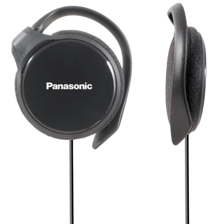 Panasonic Black Clip Lightweight Stereo On Ear Headphones with