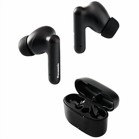 Panasonic RZ-BT110 In-Ear Wireless Earbuds with Charging Case, Black