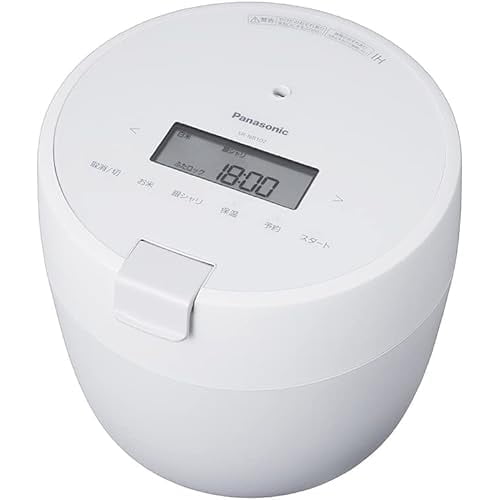 Panasonic Rice Cooker 5 Go Pressure IH Compact White SR-NB102-W 