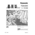 thumbnail image 1 of Instruction Manual ONLY for Panasonic SC-AK600 CD Stereo System Owners Instruction Manual REPRINT, 1 of 1