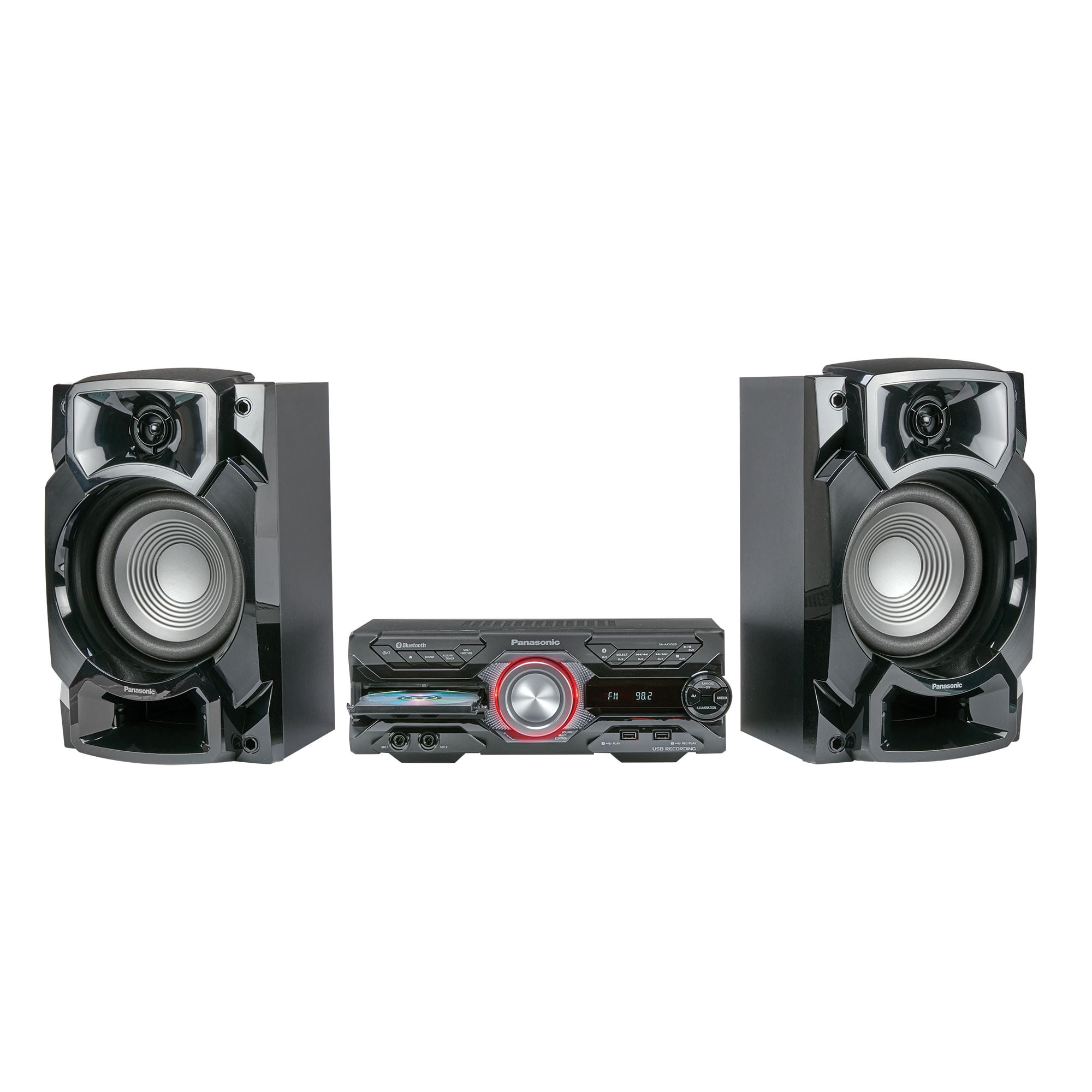 Panasonic SC-AKX520PNK 650W Hi-Power Audio System with CD Player