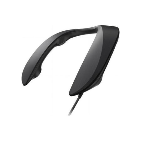 Panasonic - SoundSlayer Wearable Gaming Speaker Wired 4 Channel Surround Sound - Charcoal
