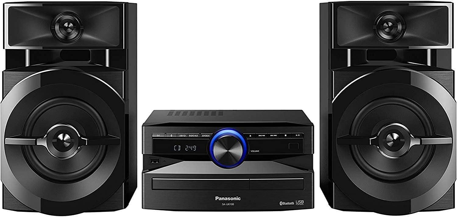 Panasonic SC-UX100 CD & USB Bluetooth 300W Mini Hi-Fi System Panasonic SC-UX100 CD & USB Bluetooth 300W Mini Hi-Fi System