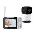 thumbnail image 1 of Panasonic Smart Baby Monitor KX-HN4001W - Baby monitoring system - wireless (DECT) - 3.5" LCD - 1 camera(s), 1 of 5