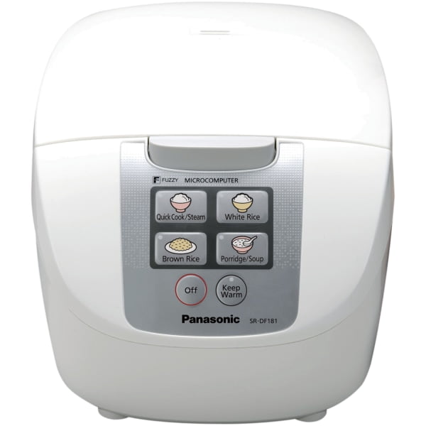 Panasonic SRDF181 Fuzzy Logic 10-Cup Rice Cooker - Walmart.com