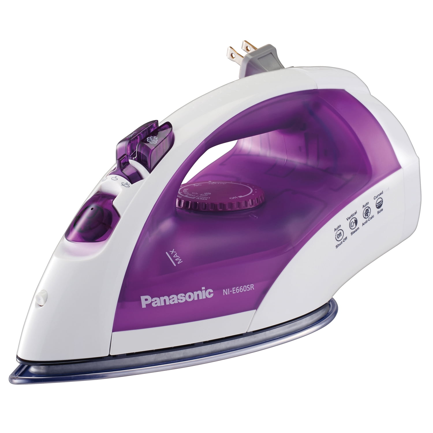 Panasonic Steam Circulating Iron and Vertical Steamer with Curved
