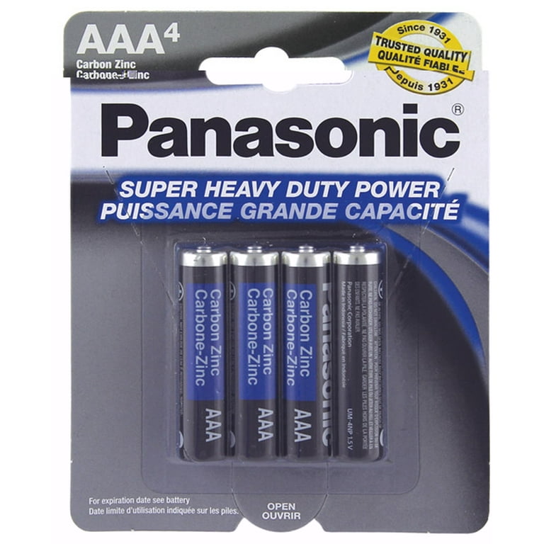 PANASONIC Panasonic AAA LR03 750mAh - Piles rechargeables x 4