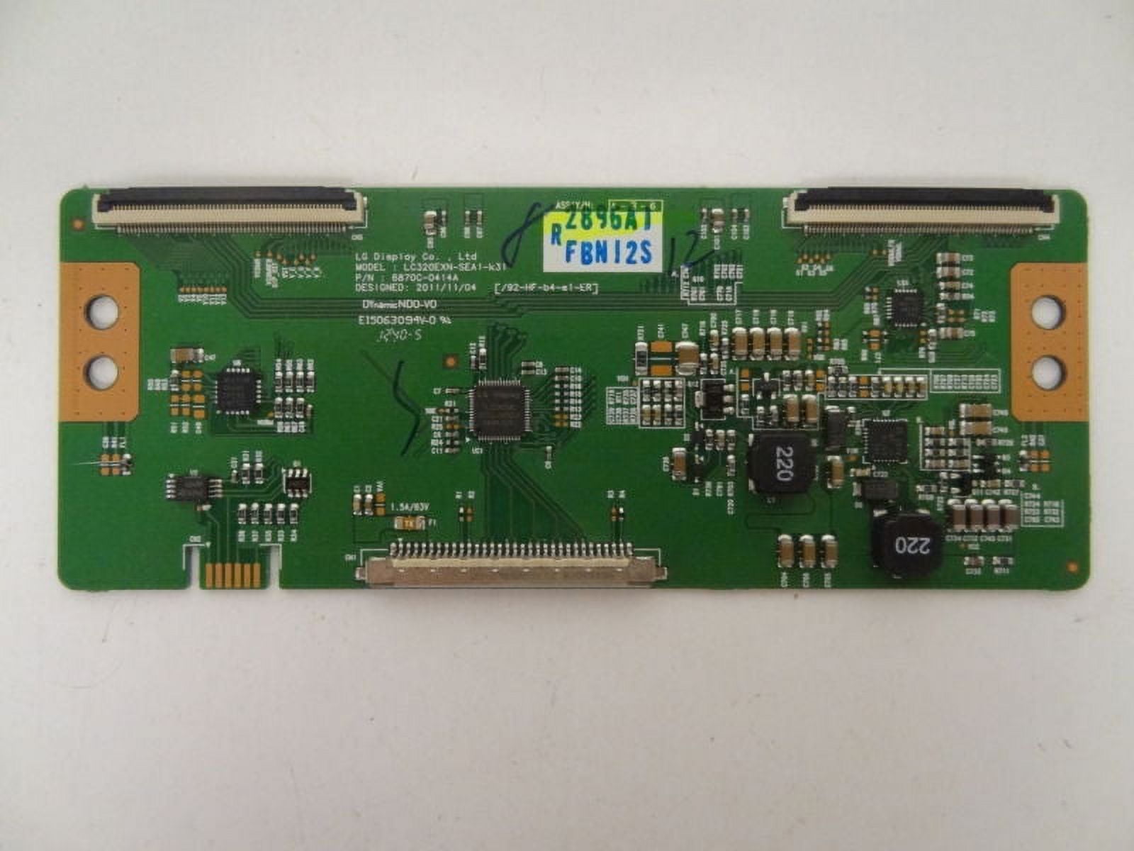 Panasonic TCL32B6 / Vizio E320A0 TCon Board 6871L2896A