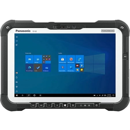 Panasonic TOUGHBOOK FZ-G2AKFBHAM Rugged Tablet, 10.1" WUXGA, vPro Technology, 16 GB, 512 GB SSD, Windows 10 Pro