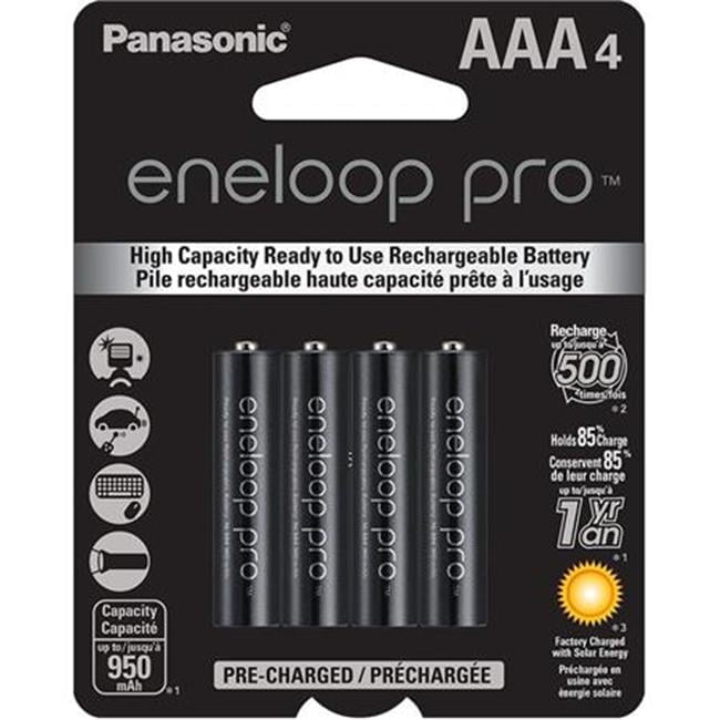 Panasonic TW9451 Eneloop Pro AAA Batteries, Pack of 4