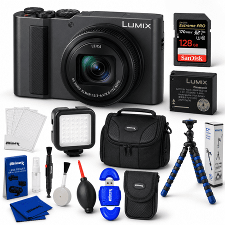Panasonic TZ300/ZS300 Digital Camera (Silver) - 10PC Accessory Bundle