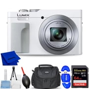 Panasonic TZ99/ZS99 Digital Camera White Starter Bundle