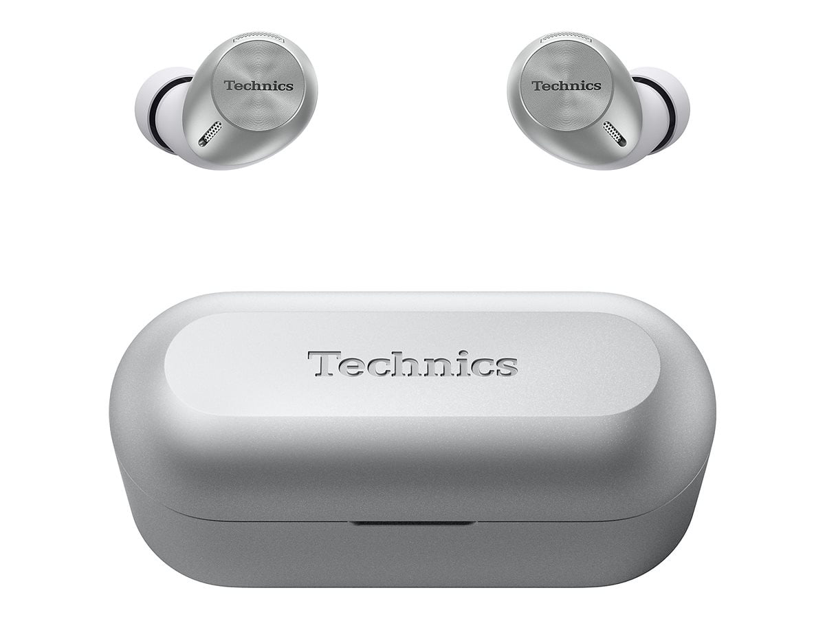 Technics EAH-AZ40M2 2nd Gen Bluetooth In-Ear Headphones, Silver Technics EAH-AZ40M2 2nd Gen Bluetooth In-Ear Headphones, Silver