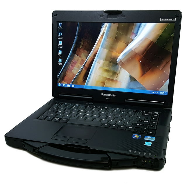 Panasonic Toughbook CF-53 i5 2.5GHz 8GB RAM 256GB SSD 14" HD Windows 7 Professional Laptop (Used)