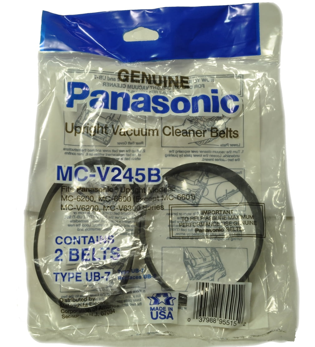 Panasonic Type UB3, UB7 Vacuum Cleaner Belts