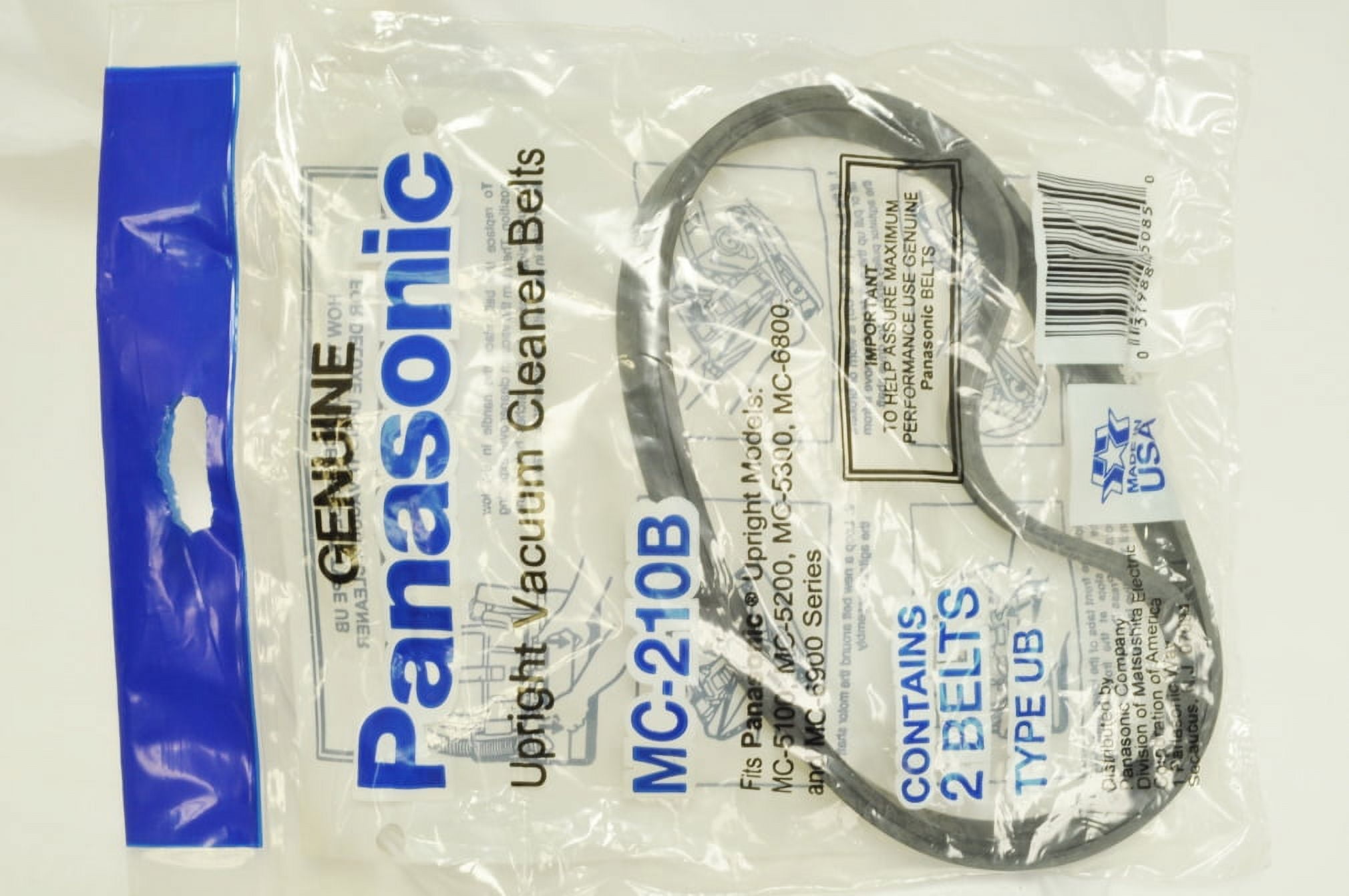 Panasonic Type UB Vacuum Cleaner Belt