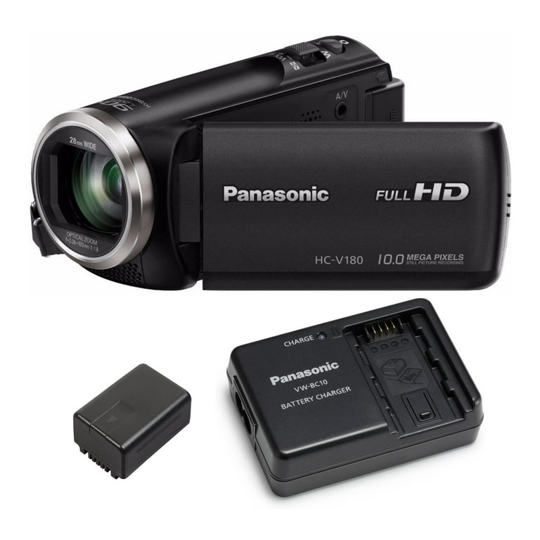 Panasonic Full HD ビデオカメラ Panasonic W580 Full HD 1080p Camcorder with Twin Camera – Focus Camera